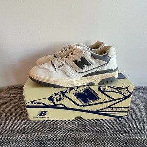 Aime Leon Dore x New Balance 550 Grey Cream Sneakers 9.5 US